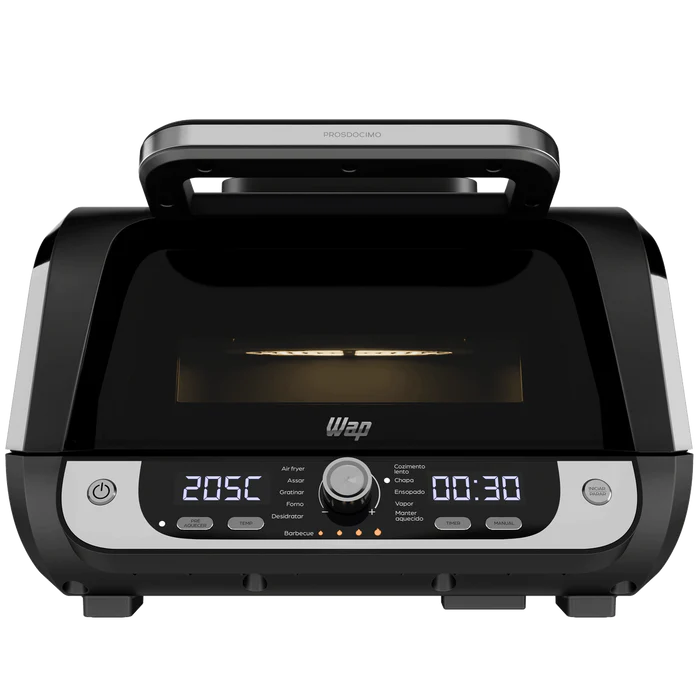 Fritadeira Elétrica WAP Air Fryer Barbecue Digital