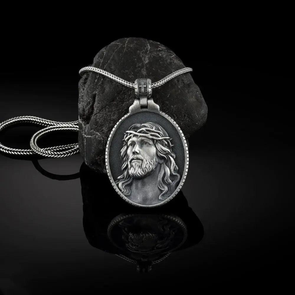 Colar Jesus Cristo Coroa de Espinhos Cristão