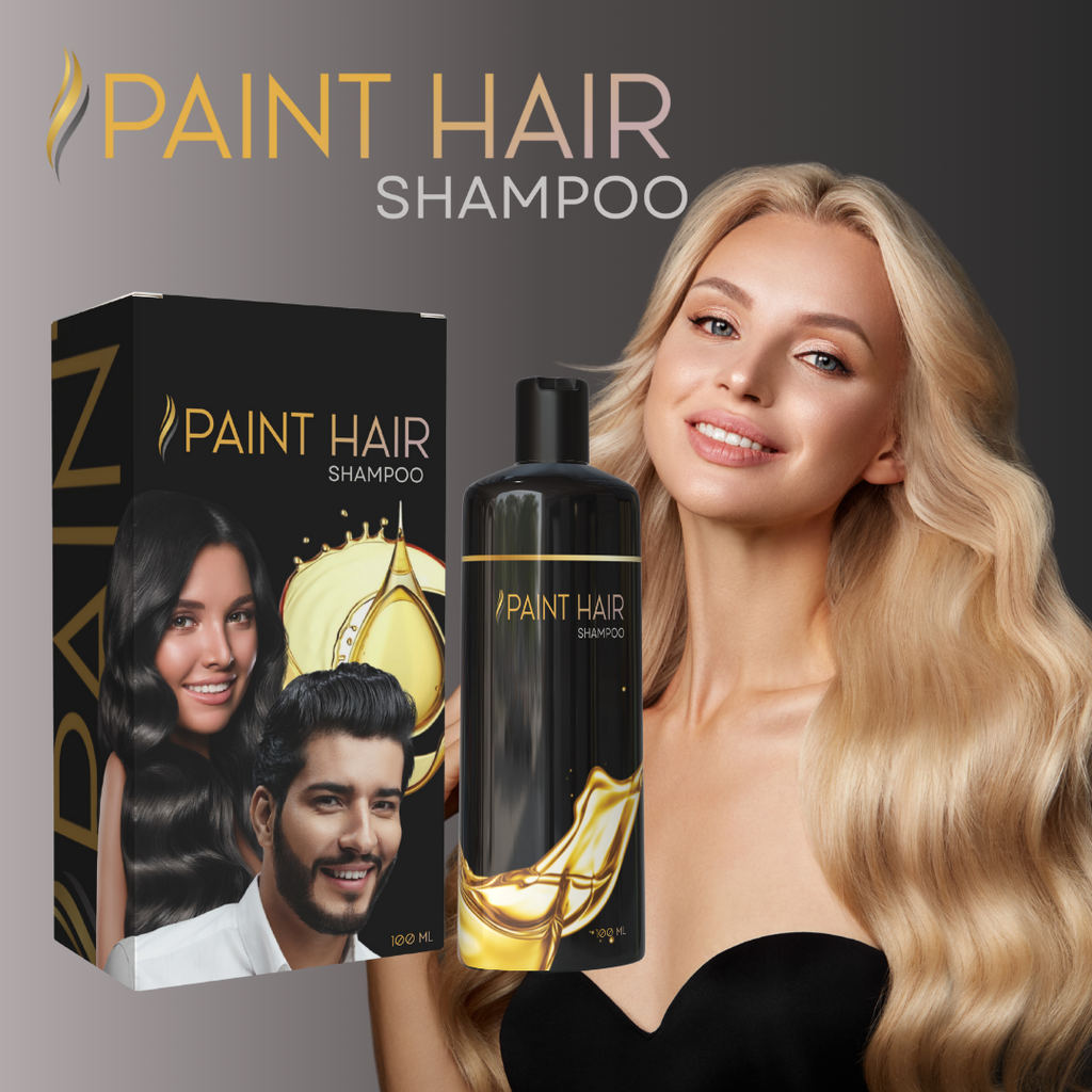 (COMPRE 1 LEVE 2) Shampoo Paint Hair - 3 em 1 [Tinge, Hidrata e Promove o Crescimento]
