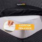 Jogo de Cama Impermeável Hydra Soft™ – Capa Protetora contra Líquidos, Suor e Manchas (Kit com Unidades Adicionais Inclusas)