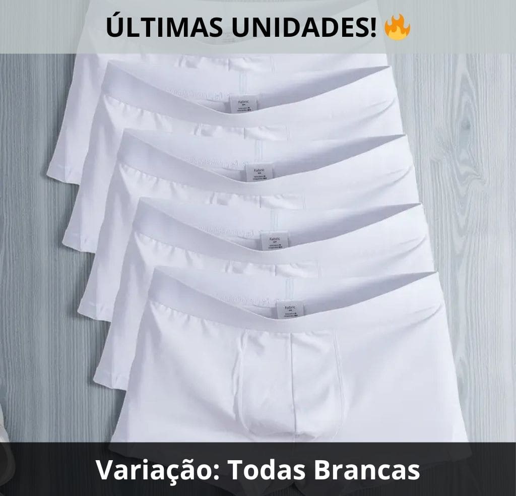 IceBoxer Premium® - Cueca de Seda Térmica | COMPRE 5 E LEVE 10 COM 50% DE DESCONTO