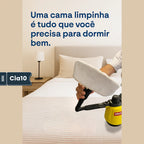 Limpador à Vapor com 9 acessórios + Brinde Esponja Mágica