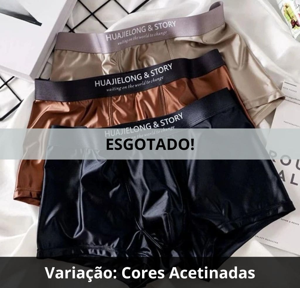 IceBoxer Premium® - Cueca de Seda Térmica | COMPRE 5 E LEVE 10 COM 50% DE DESCONTO