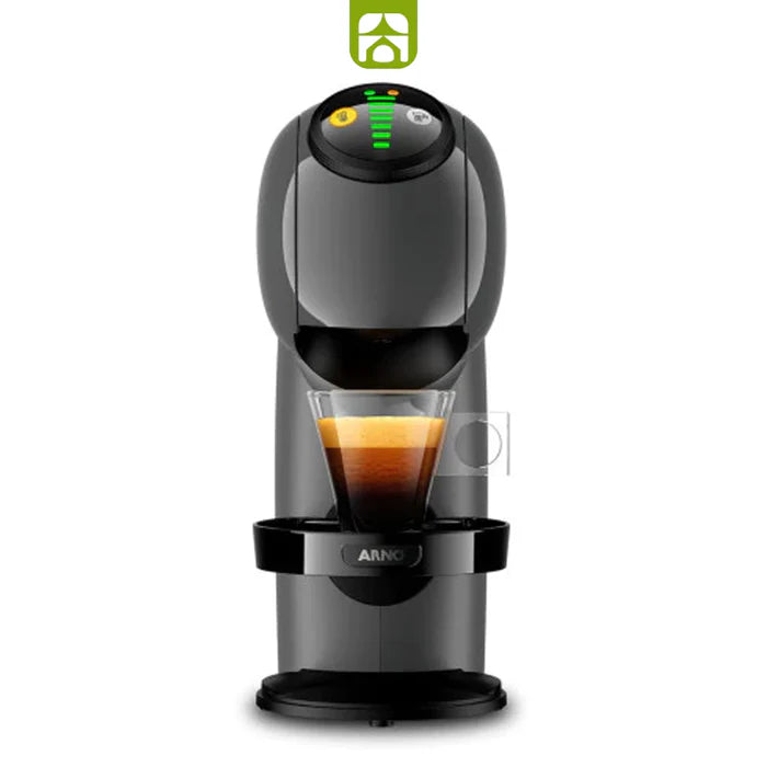 Combo Cafeteira Dolce Gusto Genio S Plus + 4 Xícaras Vidro Duplo de Brinde