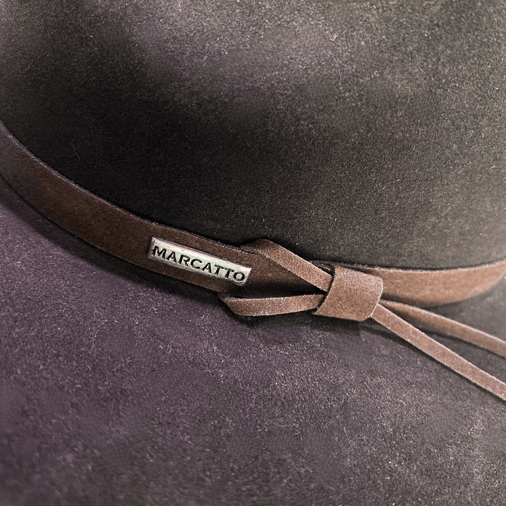 Chapéu Outback Aveludado Marcatto 13605 Cafe