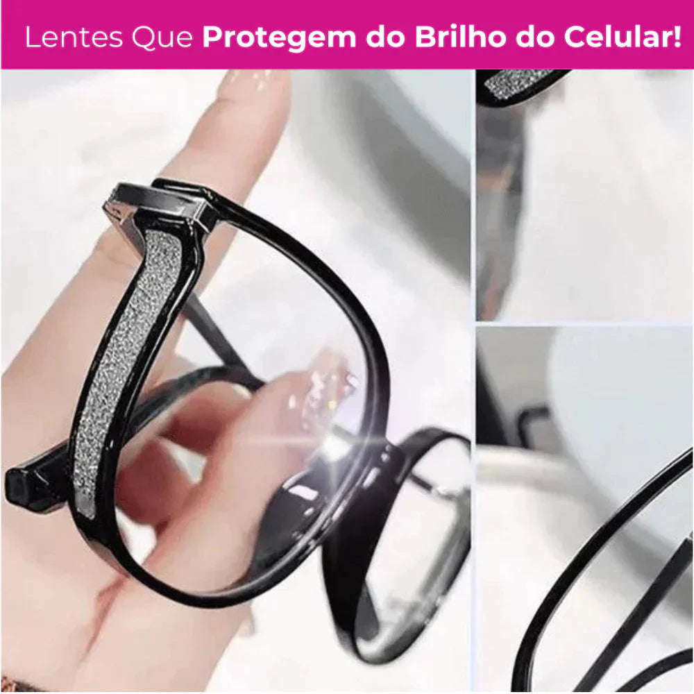 Compre 1 Leve 2 | Óculos Multifoca l Diamond Life [Se Adapta Ao Seu Grau] + Brinde Capinha