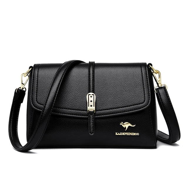 Bolsa Feminina Couro Genuíno - Glamour