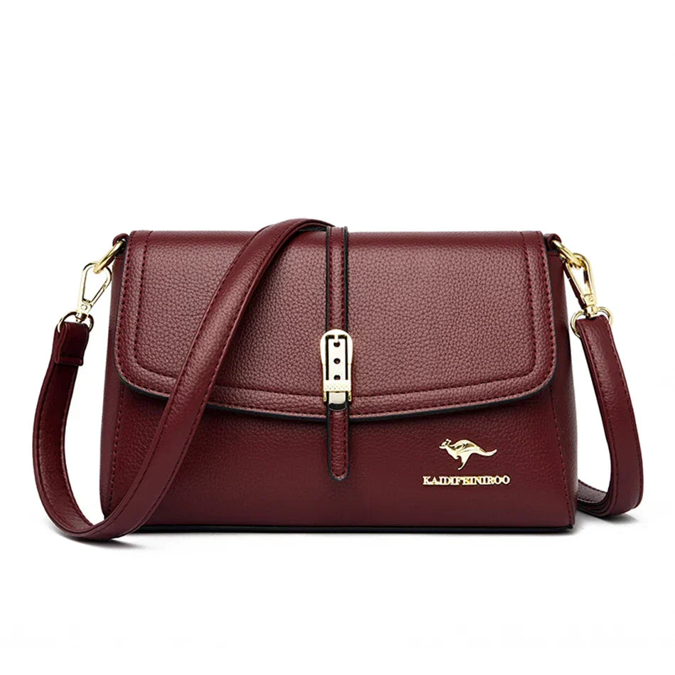 Bolsa Feminina Couro Genuíno - Glamour