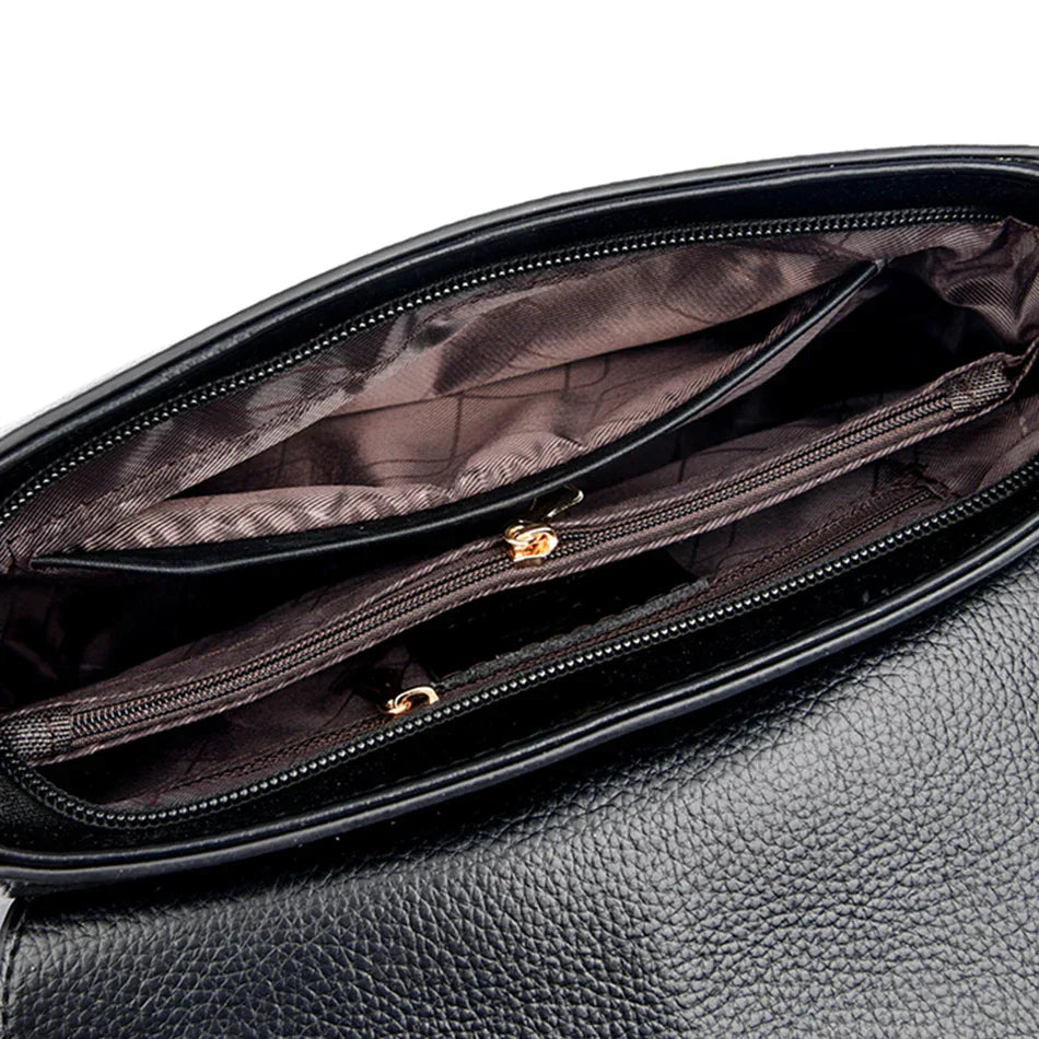 Bolsa Feminina Couro Genuíno - Glamour