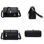 Bolsa Feminina Couro Genuíno - Glamour