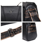 Bolsa Feminina em Couro Legitimo - V