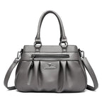 Bolsa Feminina de Couro Legítimo - Roma