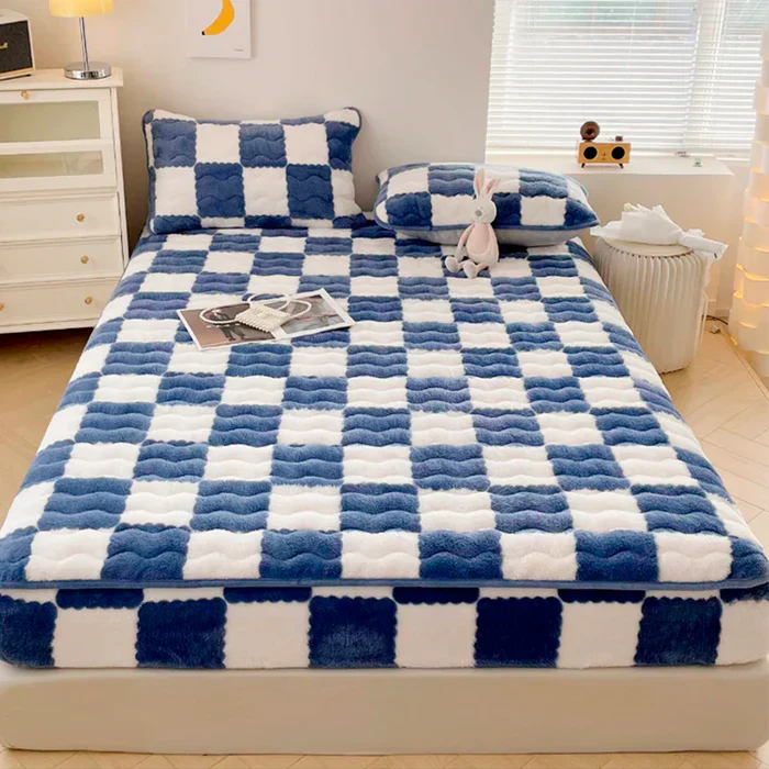 Capa de Colchão Peluciada Impermeável (Compre 1 Leve 2 + 2 Fronhas de Brinde)