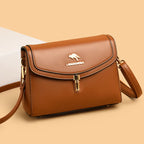 Bolsa Feminina Canguru Crossbody em Couro Legítimo - Clean