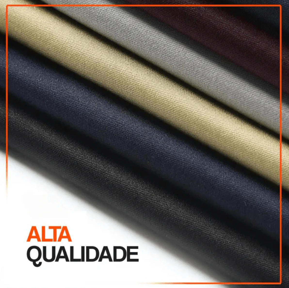 Kit 4 Calças Social Clássica Alfaiataria Gentleman + Brinde Cinto Social Couro