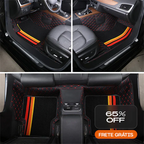 LuxDrive™ – Kit de Tapetes Premium com Personalização (4 Peças)