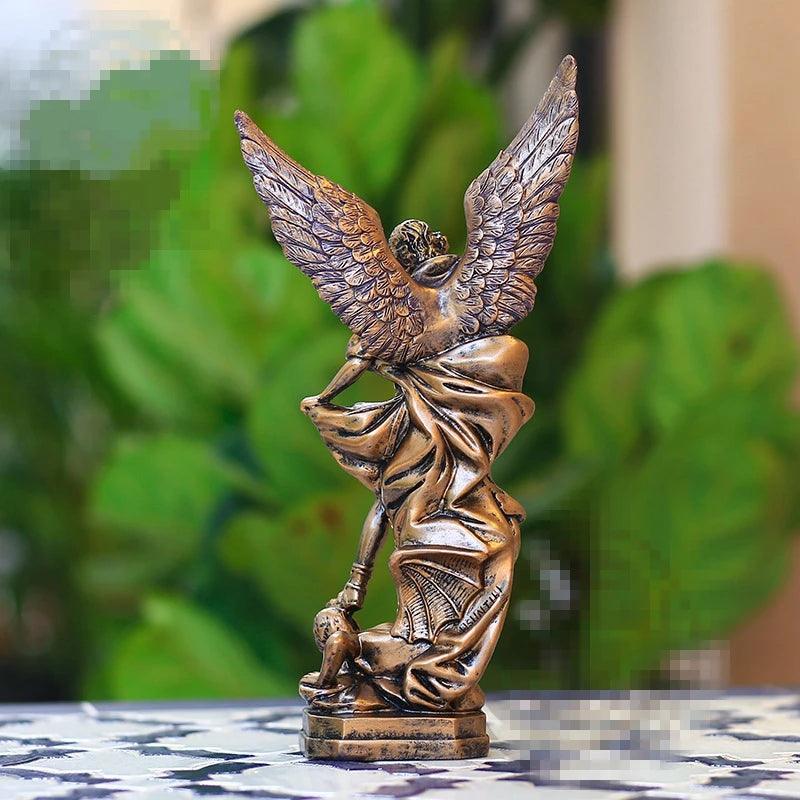 Decoração de Estátua 3D do Arcanjo Miguel