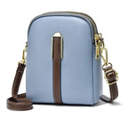 Bolsa Compacta Feminina em Couro Legítimo - Serena