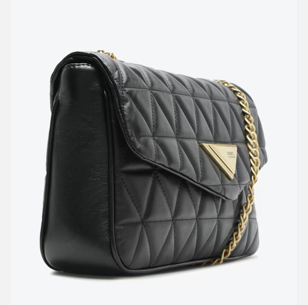 BOLSA TIRACOLO COURO LEGÍTMO 944 MATELASSÊ