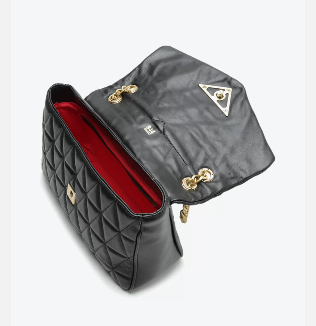 BOLSA TIRACOLO COURO LEGÍTMO 944 MATELASSÊ