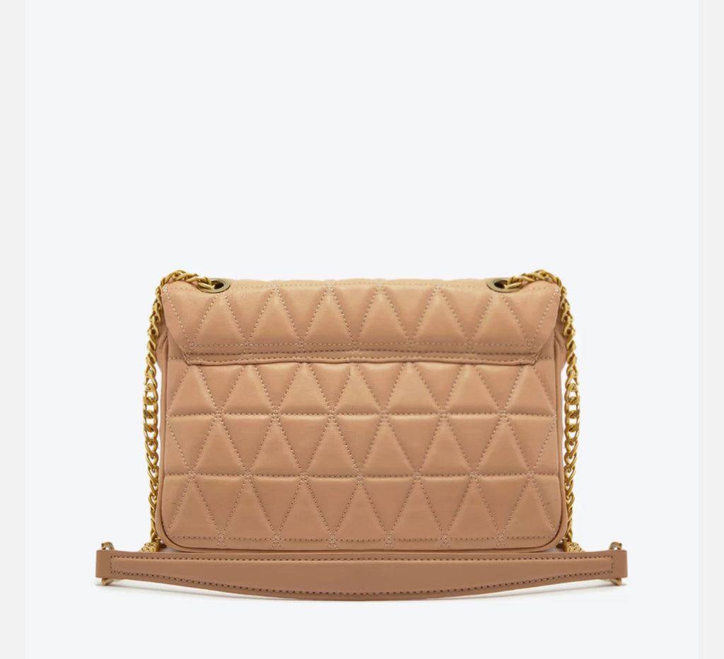 BOLSA TIRACOLO COURO LEGÍTMO 944 MATELASSÊ