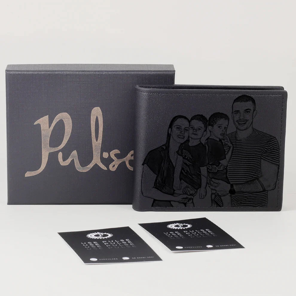 Carteira Personalizada Com Foto + Caixa de Presente | DIA DOS PAIS