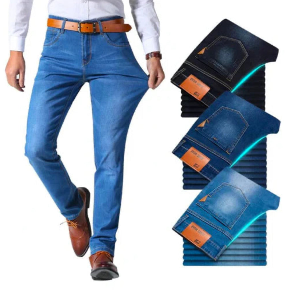 Kit 3 Calças Jeans® Flex Comfort + Brinde Cinto Masculino