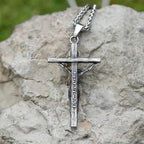 Colar Jesus Cristo Crucificado Prata