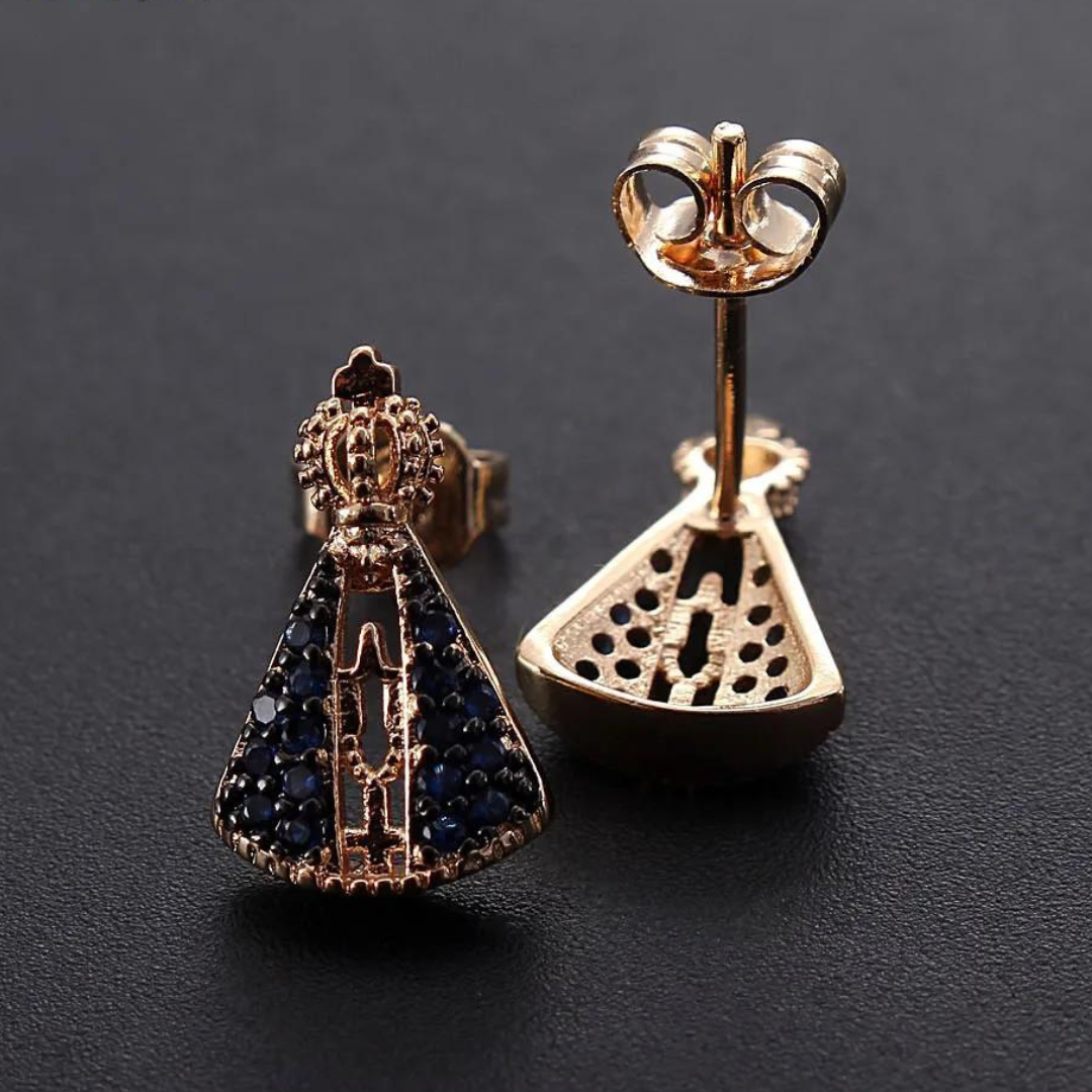 Brinco Nossa Senhora Folheado (ÚLTIMAS UNIDADES)