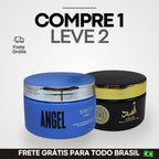 COMPRE 1 LEVE 2 Creme Hidratante - ANGEL + Asad Lattafa - Alta Fixação (250ml)