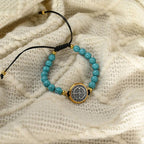 Pulseira de Pedra Turquesa São Bento