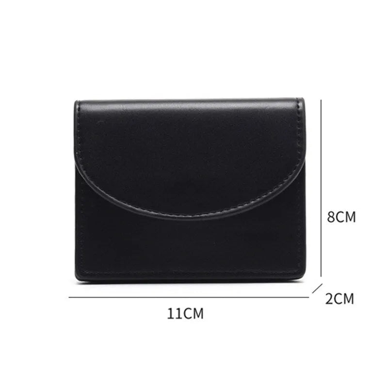 Carteira Feminina Compacta em Couro Modern Slim