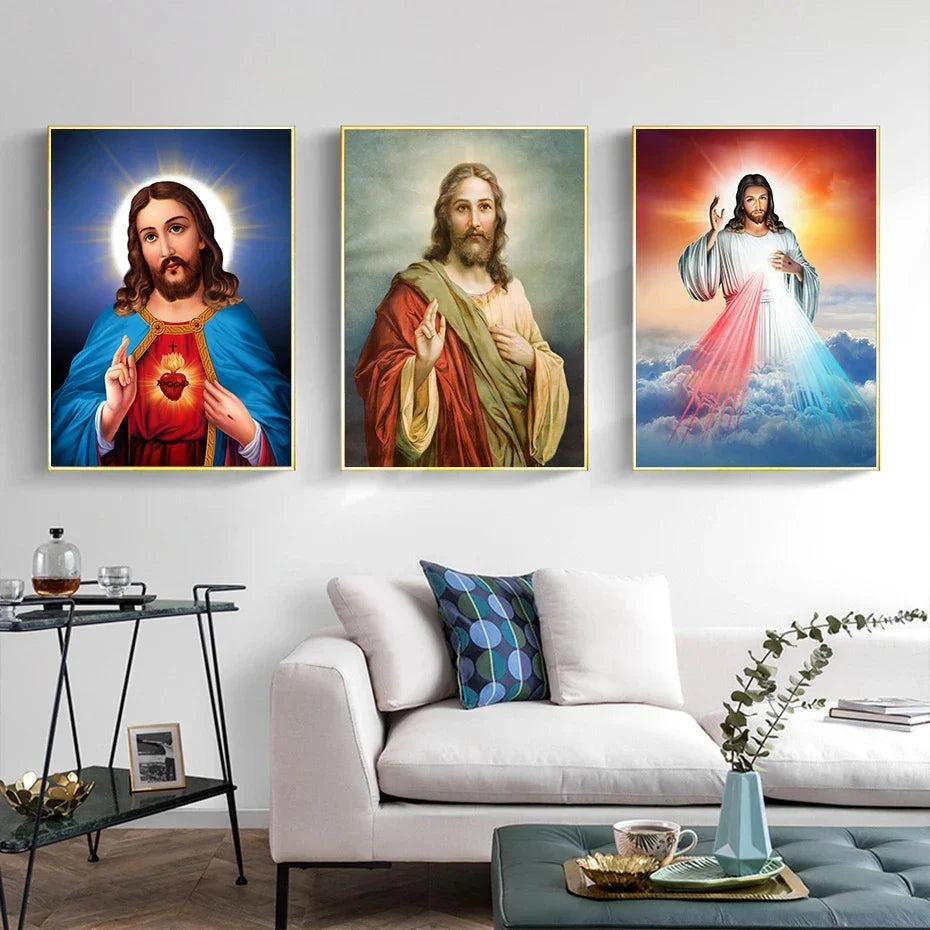 Quadro de Jesus Cristo - DECORE SUA CASA COM FÉ