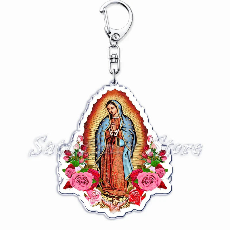 Chaveiro Linha Fé - LEVE DEVOÇÃO POR ONDE FOR