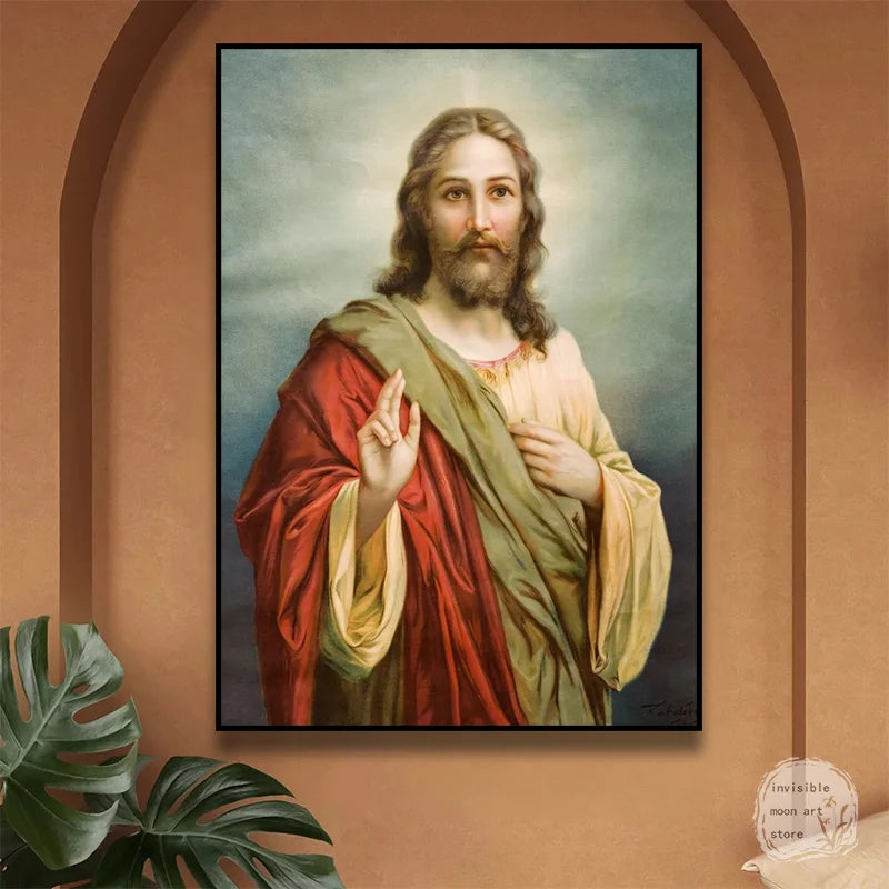 Quadro de Jesus Cristo - DECORE SUA CASA COM FÉ