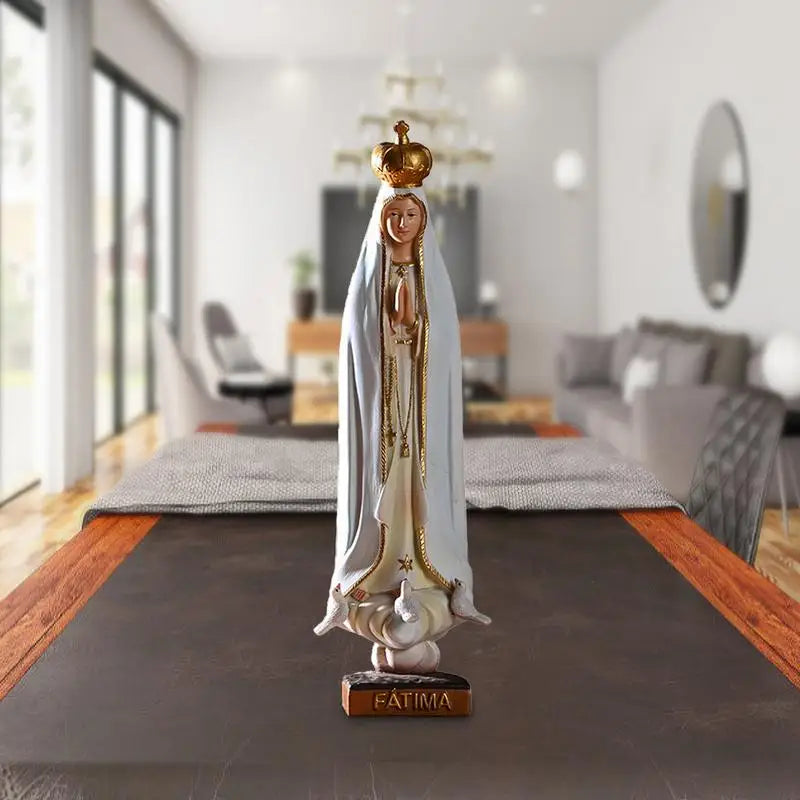 Imagem Nossa Senhora de Fátima - Decoração Minimalista