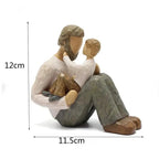 Escultura Pai e Filho