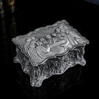 Porta-jóias a Última Ceia Jóias Religiosas Anel Colar Caixa Presente