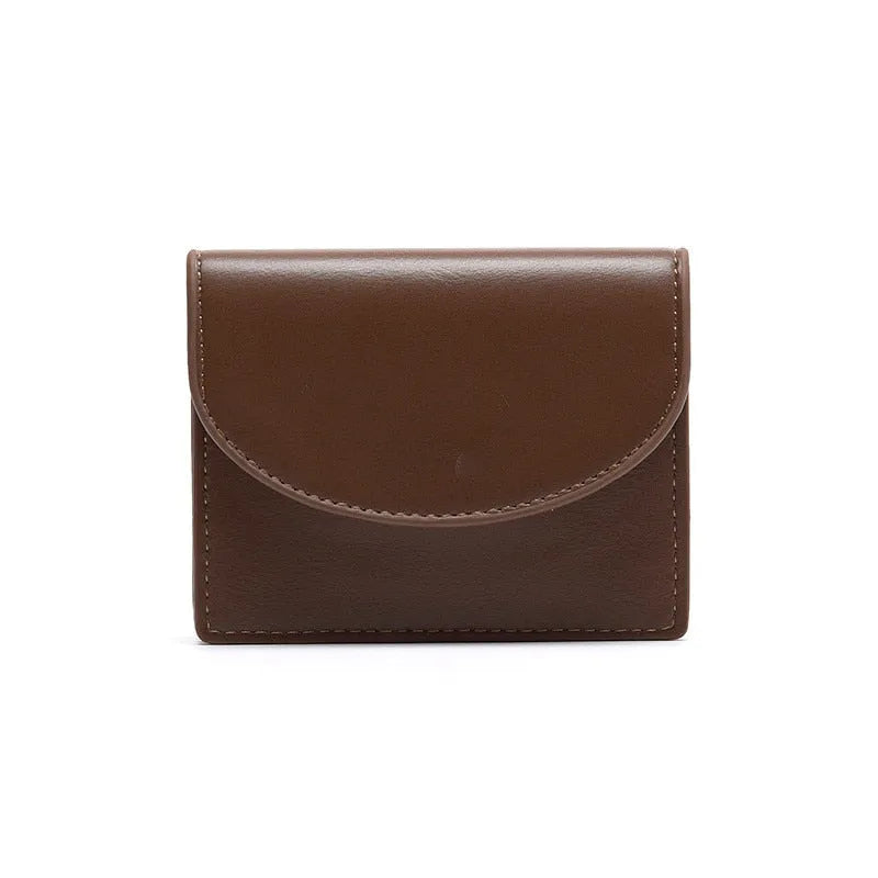 Carteira Feminina Compacta em Couro Modern Slim