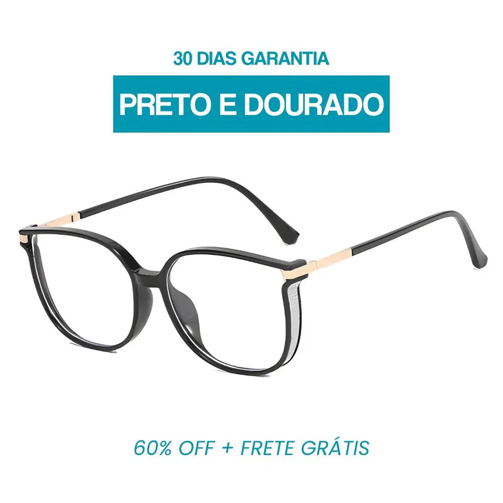 Óculos Multifocal Diamond Life [Se Adapta Ao Seu Grau] Pague 1 Leve 2 + Brinde Capinha Protetora