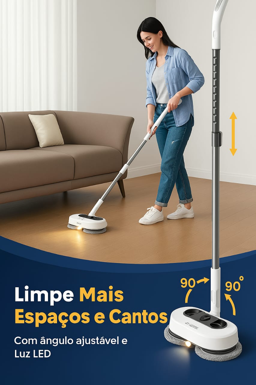 MOP Elétrico 2 em 1 ORIGINAL - Dravellis