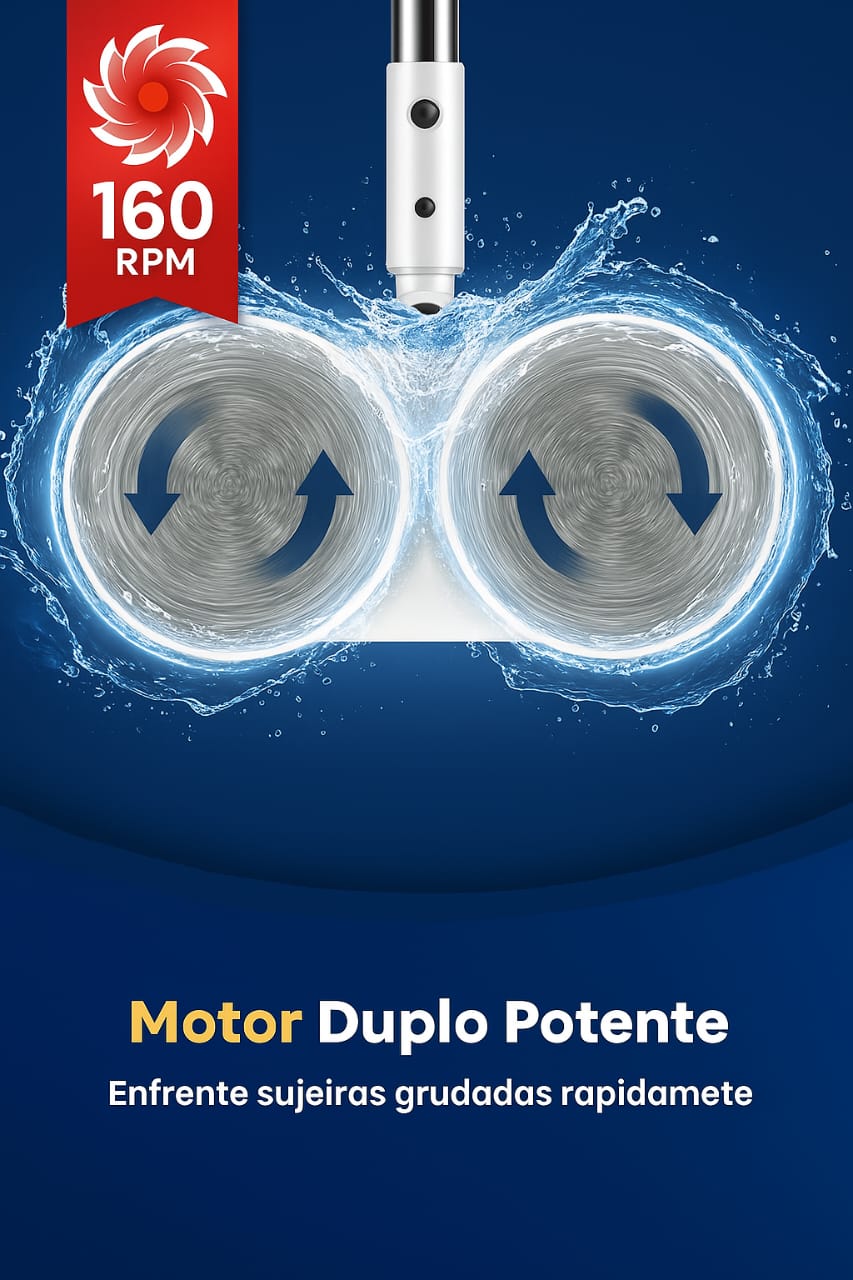 MOP Elétrico 2 em 1 ORIGINAL - Dravellis