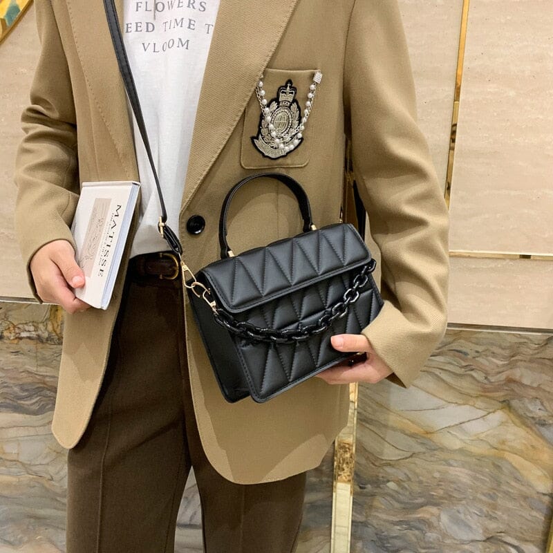 Bolsa Maristela de Couro 3 Alças Opcionais