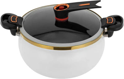 Panela de Micropressão Antiaderente e Antiexplosiva – [Leve 2 Pague 1] + Brinde