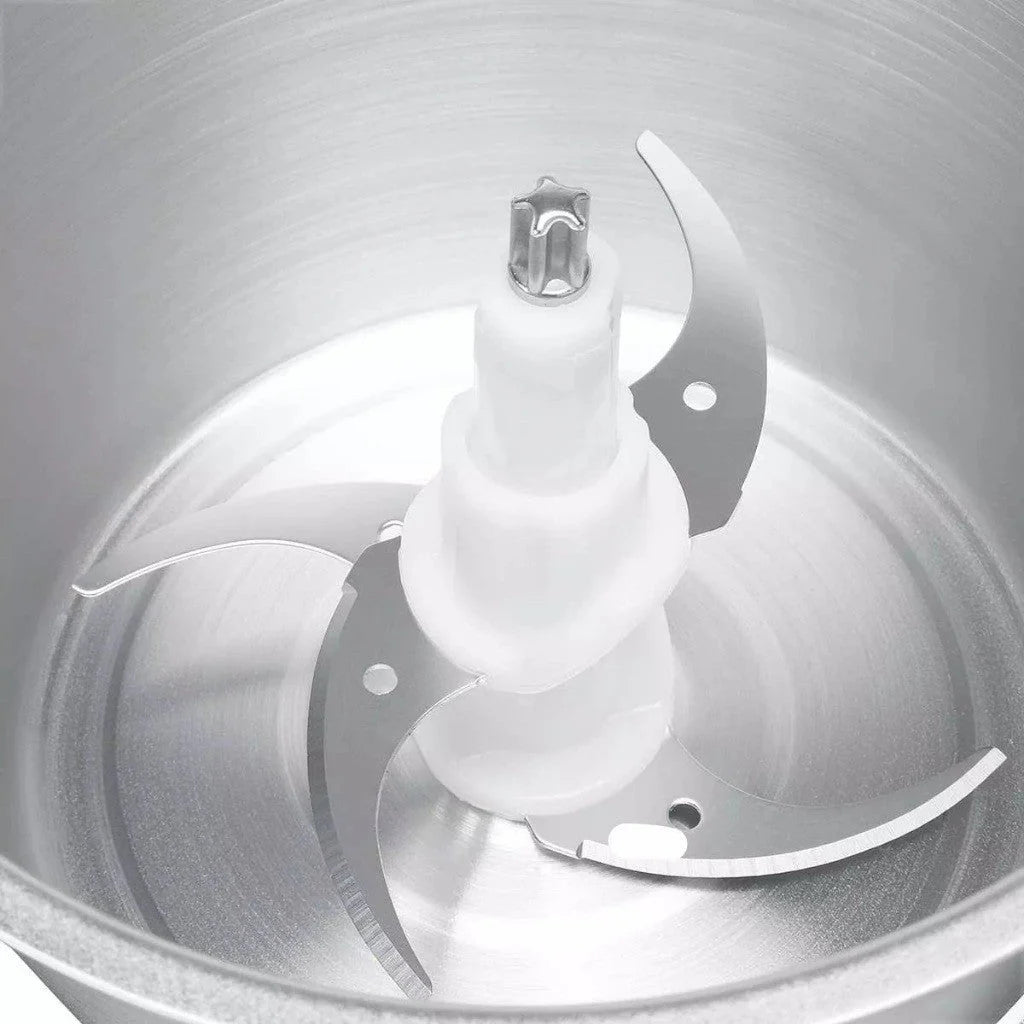 Processador e Triturador Elétrico 2L + Brinde: Potes Herméticos para Armazenamento!