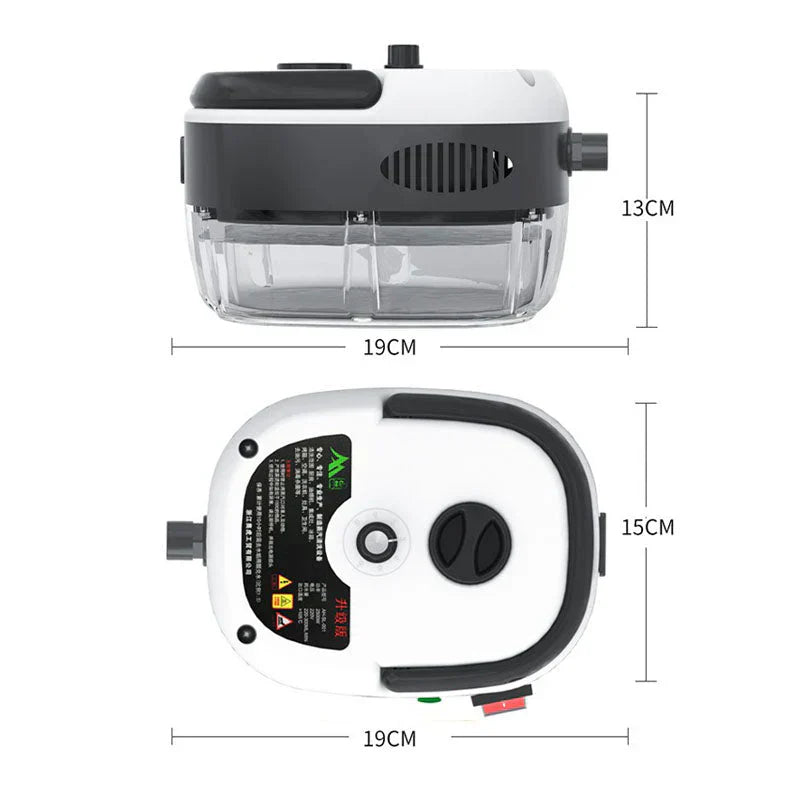 Limpador a Vapor Pressurizado Turbo 2500W Bivolt – Potência e Eficiência na Limpeza