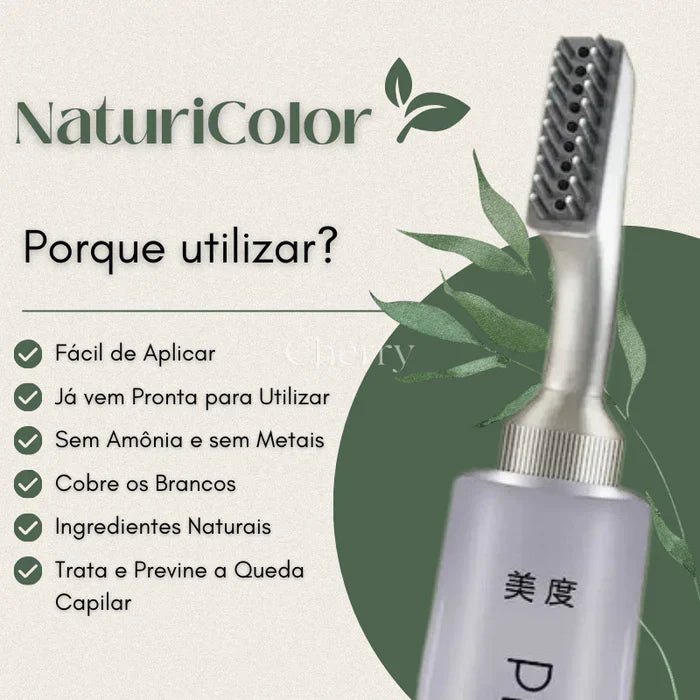 NaturiColor: Tinta de Cabelo Sem Amônia ( COMPRE 1 LEVE 3)